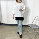 裾プリーツキャミソール | non-hedge  | 詳細画像7 