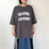 チャコールグレー | サガラ刺繍Tシャツ | non-hedge