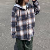 フードチェックシャツ | non-hedge  | 詳細画像2