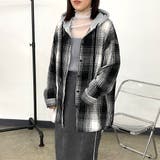 フードチェックシャツ | non-hedge  | 詳細画像40