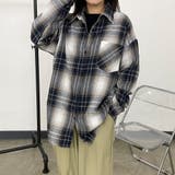 ネイビー | チェックシャツ | non-hedge 