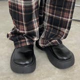 チェックワイドパンツ | non-hedge  | 詳細画像10 