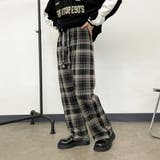 チェックワイドパンツ | non-hedge  | 詳細画像12 