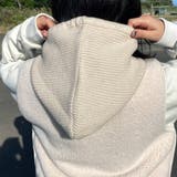 ニットフードボアベスト | non-hedge  | 詳細画像12 