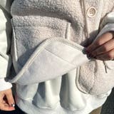 ニットフードボアベスト | non-hedge  | 詳細画像14 