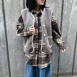 ニットフードボアベスト | non-hedge  | 詳細画像20 