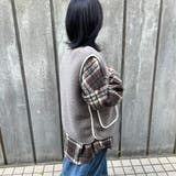 ニットフードボアベスト | non-hedge  | 詳細画像21 