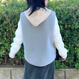 ニットフードボアベスト | non-hedge  | 詳細画像28 