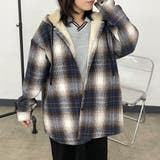 暖チェックフードシャツ | non-hedge  | 詳細画像8 