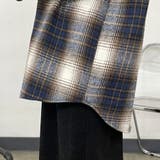 暖チェックフードシャツ | non-hedge  | 詳細画像16 