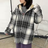 暖チェックフードシャツ | non-hedge  | 詳細画像28 