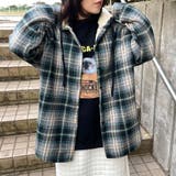 暖チェックフードシャツ | non-hedge  | 詳細画像34 