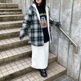 暖チェックフードシャツ | non-hedge  | 詳細画像37 