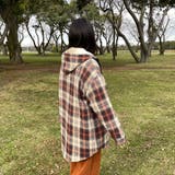 暖チェックフードシャツ | non-hedge  | 詳細画像4 