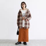 暖チェックフードシャツ | non-hedge | 詳細画像19