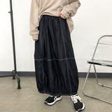 ブラック | デニムコクーンスカート | non-hedge 