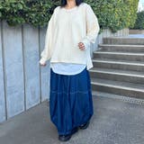 デニムコクーンスカート | non-hedge  | 詳細画像7 