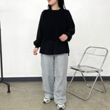 シャツレイヤード風チュニック | non-hedge  | 詳細画像18 