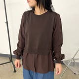 シャツレイヤード風チュニック | non-hedge  | 詳細画像19 