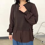 シャツレイヤード風チュニック | non-hedge  | 詳細画像20 