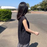 Vネッククロシェベスト | non-hedge | 詳細画像7
