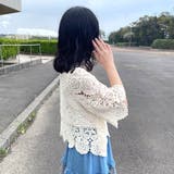 クロシェ7分袖プルオーバー | non-hedge | 詳細画像19