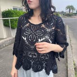クロシェ7分袖プルオーバー | non-hedge | 詳細画像6
