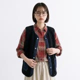 デニムボアリバーシブルベスト | non-hedge | 詳細画像9