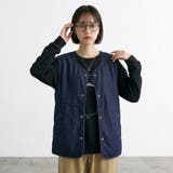 デニムボアリバーシブルベスト | non-hedge | 詳細画像6