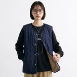 デニムボアリバーシブルベスト | non-hedge | 詳細画像7