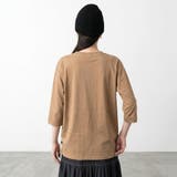 刺繍フリルドローコード7分袖プルオーバー | non-hedge  | 詳細画像7 