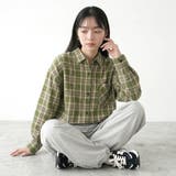 グリーン | チェックシャツ | non-hedge