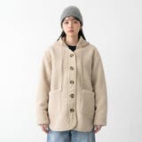 ニットフードボアコート | non-hedge  | 詳細画像5 