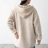 ニットフードボアコート | non-hedge  | 詳細画像7 