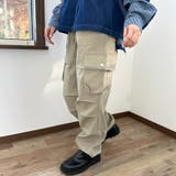 ベージュ | ストレッチツイルカーゴパンツ | non-hedge
