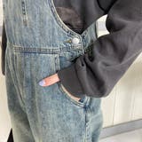 デニムカーゴサロペット | non-hedge | 詳細画像15