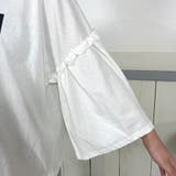 袖フリルネコプリントプルオーバー | non-hedge | 詳細画像12