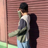 異素材切替プルオーバー | non-hedge | 詳細画像2