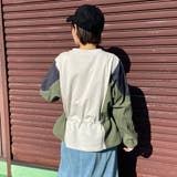 異素材切替プルオーバー | non-hedge | 詳細画像3