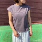 フレンチスリーブロゴTシャツ | non-hedge | 詳細画像8