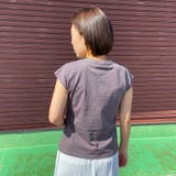 フレンチスリーブロゴTシャツ | non-hedge | 詳細画像10