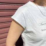 フレンチスリーブロゴTシャツ | non-hedge | 詳細画像21