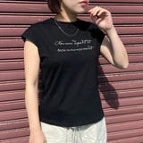フレンチスリーブロゴTシャツ | non-hedge | 詳細画像3