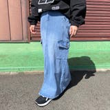 デニムカーゴラインスカート | non-hedge  | 詳細画像2 