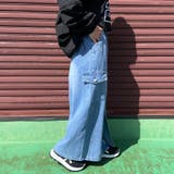 デニムカーゴラインスカート | non-hedge  | 詳細画像7 