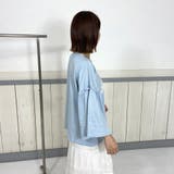 袖フリルカレッジプルオーバー | non-hedge | 詳細画像8