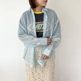 ストライプシアーシャツ | non-hedge | 詳細画像1