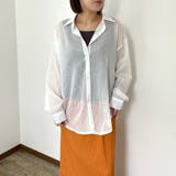 ストライプシアーシャツ | non-hedge | 詳細画像20