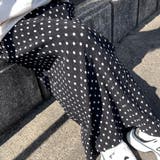 柄プリーツIラインスカート | non-hedge | 詳細画像1