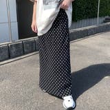 柄プリーツIラインスカート | non-hedge | 詳細画像3